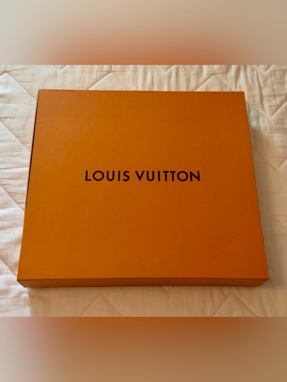 Louis Vuitton Orange Signature Presentation Box